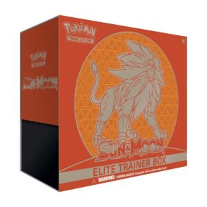 pokémon tcg: sun & moon elite trainer box (solgaleo)