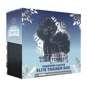 pokémon tcg: sword & shield silver tempest pokémon center elite trainer box