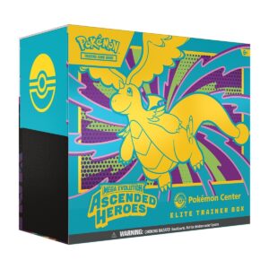 pokémon tcg: mega evolution ascended heroes pokémon center elite trainer box