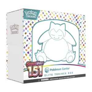 pokémon tcg: scarlet & violet 151 pokémon center elite trainer box